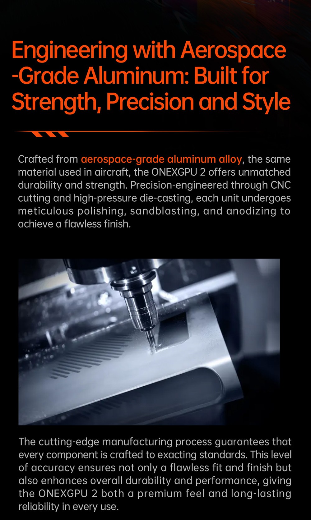 One Netbook ONEXGPU 2 eGPU Dock with AMD Radeon RX 7800M GPU, 12GB GDDR6 RAM, 192bit, 1*Oculink, 1*USB-C 4.0, 2*USB 3.2, 1*PCIe 3.0 SSD, 1*RJ45, 1*HDMI 2.1, 2*DP 2.0, 65W Reverse Charging, RGB Light Effects - US Plug