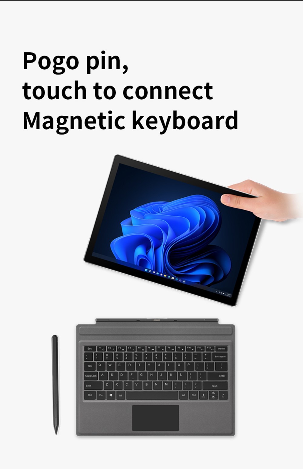 Refurbished One Netbook T1 2 in 1 Tablet PC Intel Core i7-1260P Mini Laptop, 16GB DDR5 2TB SSD 13'' Inches 2160x1440 FHD 2K Ultra-IPS Screen, USB Type-C USB3.0*2 TF Slot Mini HDMI 3.5mm Headset WiFi 6, Windows 11 Home OS - EU Plug