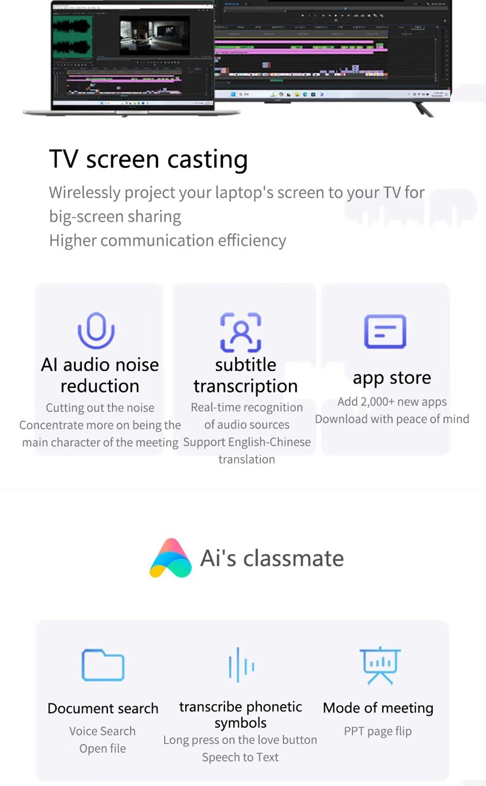 Refurbished Redmi Book 14 Laptop, Intel Core i5-13500H 12 Cores 4.7GHz, 14-inch 2880x1800, 16GB LPDDR5 RAM 1TB SSD