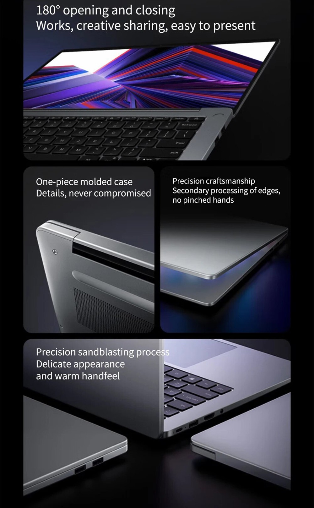 Refurbished Redmi Book 14 Laptop, Intel Core i5-13500H 12 Cores 4.7GHz, 14-inch 2880x1800, 16GB LPDDR5 RAM 1TB SSD