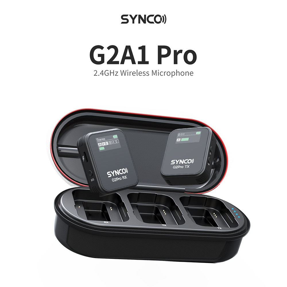 SYNCO G2A1 Pro Wireless Lavalier Microphone