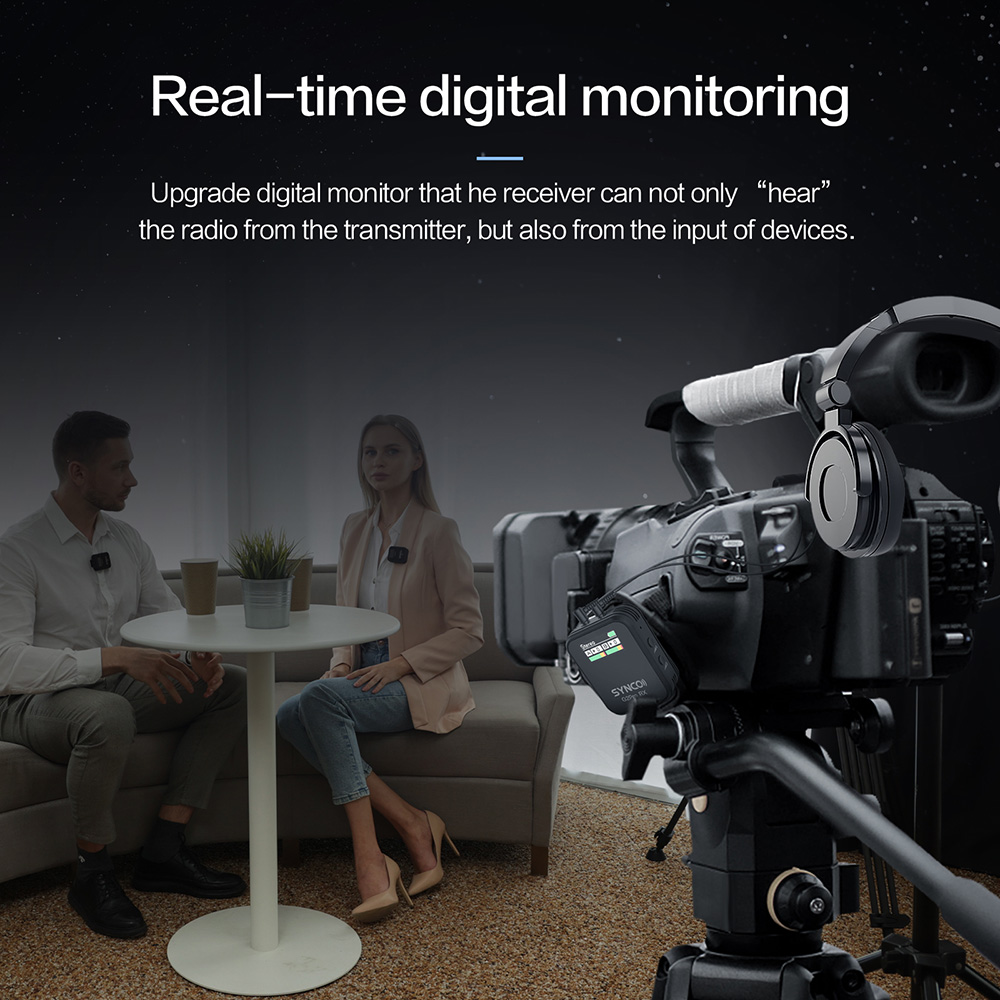 SYNCO G2A2 Pro Wireless Lavalier Microphone