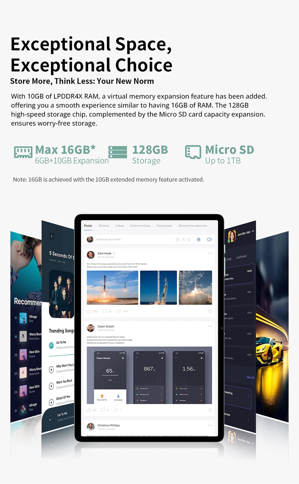 Teclast P50 11inch Tablet, Android 15, 6GB RAM 128GB ROM, 13MP+5MP Camera, 1280x800 Resolution, Octa-Core, 8000mAh Battery, Type-C/GMS/WiFi/Bluetooth/3.5mm Jack