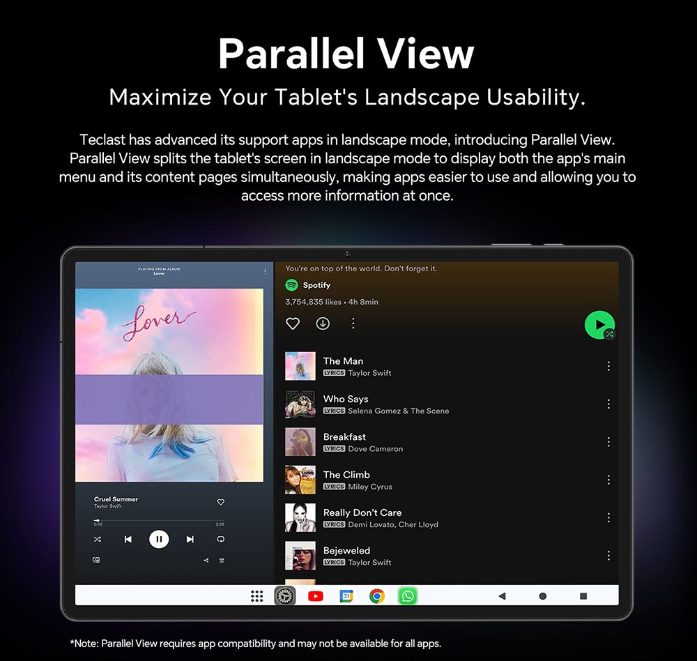 Refurbished Teclast T65 Max Android 14 Tablet, 13-inch 1920*1200 IPS Screen, Helio G99 8 Core Max 2.2GHz, 8GB+12GB Expansion RAM 256GB ROM, 2.4/5GHz WiFi Bluetooth 5.0, 10000mAh Battery, 18W Fast Charging, GPS/Galileo/GLONASS/BDS, Face Unlock