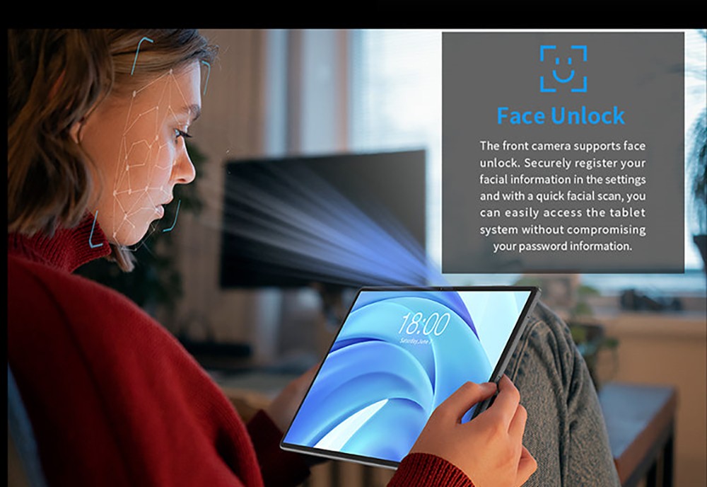 Refurbished Teclast T65 Max Android 14 Tablet, 13-inch 1920*1200 IPS Screen, Helio G99 8 Core Max 2.2GHz, 8GB+12GB Expansion RAM 256GB ROM, 2.4/5GHz WiFi Bluetooth 5.0, 10000mAh Battery, 18W Fast Charging, GPS/Galileo/GLONASS/BDS, Face Unlock