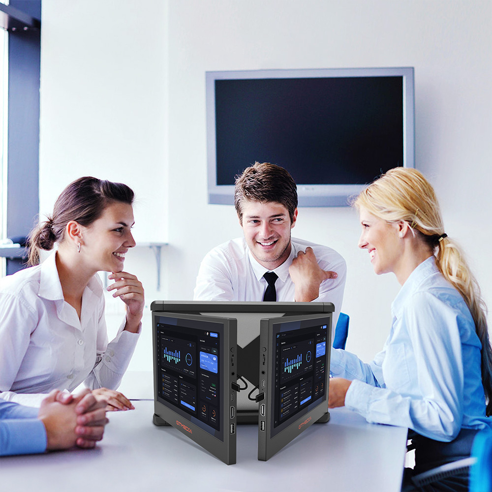 GTMEDIA MATE X Portable Dual Screen Monitor Laptop Screen Extender for 13-17.3