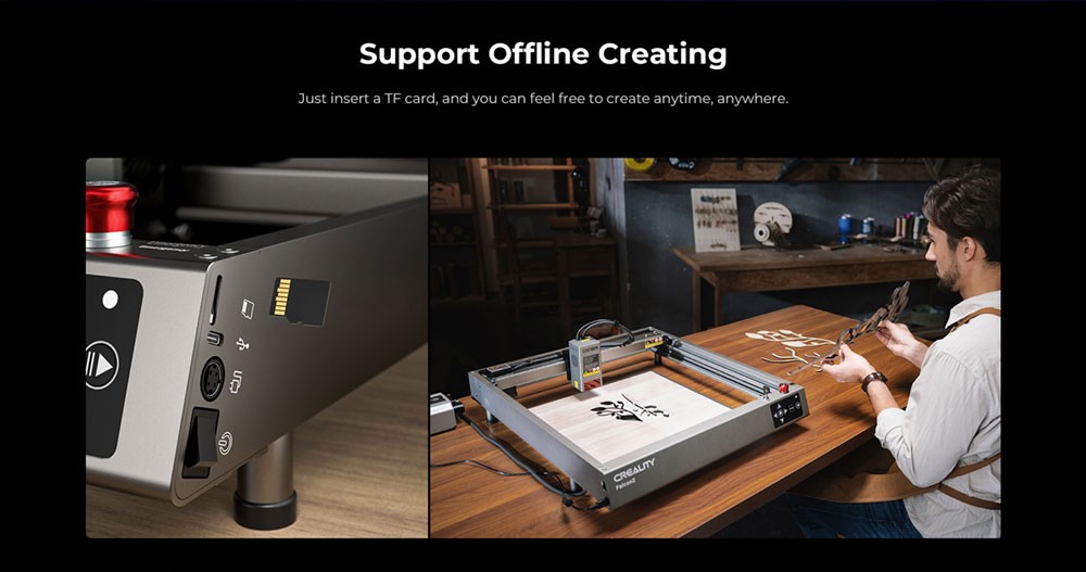 Creality Falcon2 40W Laser Engraver Cutter