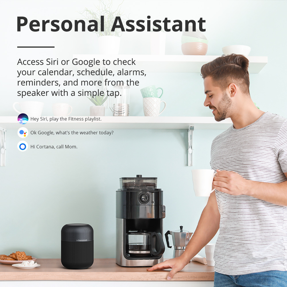 Tronsmart Element T6 Max 60W Bluetooth 5.0 NFC Speaker SoundPulse™ 20 Hours Playtime Siri Google Assistant Cortana USB-C Fast Charge