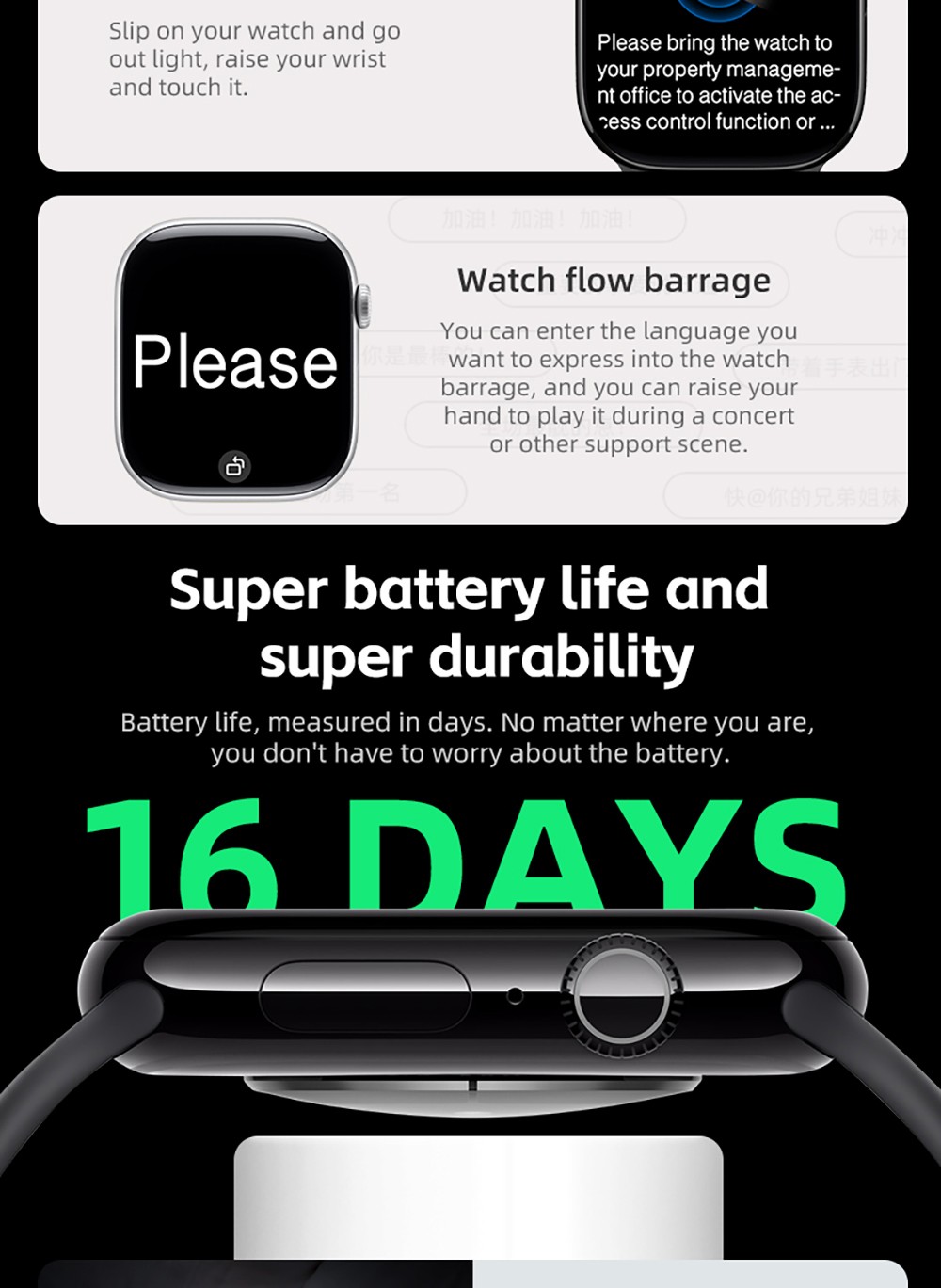 Diona S3 Mini Smartwatch, 2.1-inch AMOLED Screen, 50+ Sport Mode, Health Monitoring, Bluetooth Calling, Voice Assistant - Silver