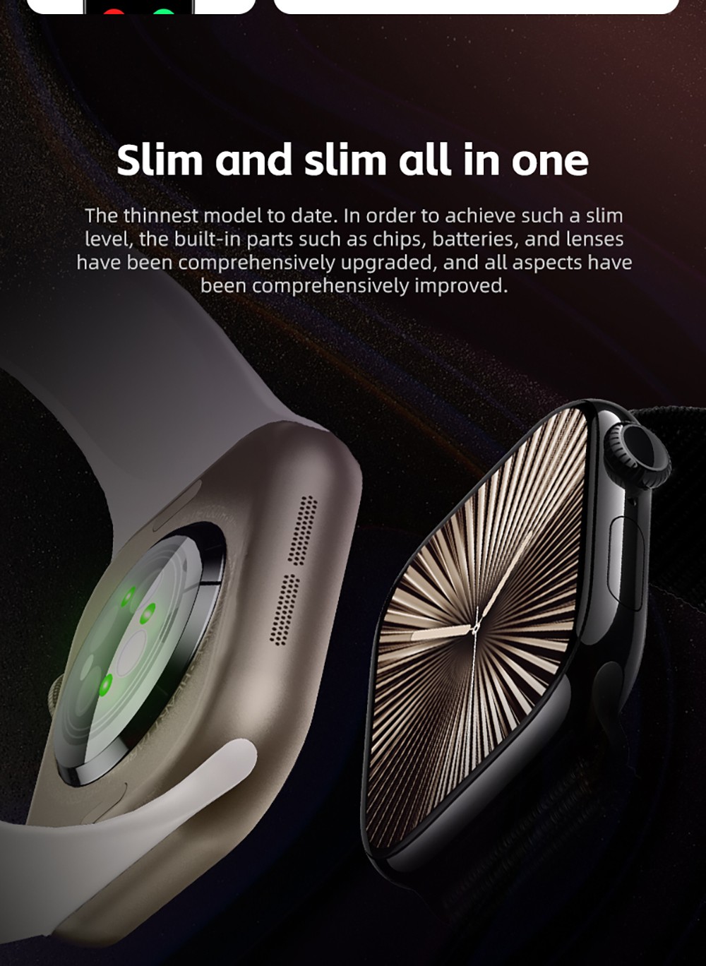 Diona S3 Mini Smartwatch, 2.1-inch AMOLED Screen, 50+ Sport Mode, Health Monitoring, Bluetooth Calling, Voice Assistant - Silver