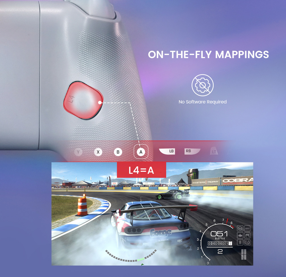 Refurbished GameSir G8 Type-C Mobile Gaming Controller, Plug and Play Gamepad with Hall Effect Joysticks/Hall Trigger