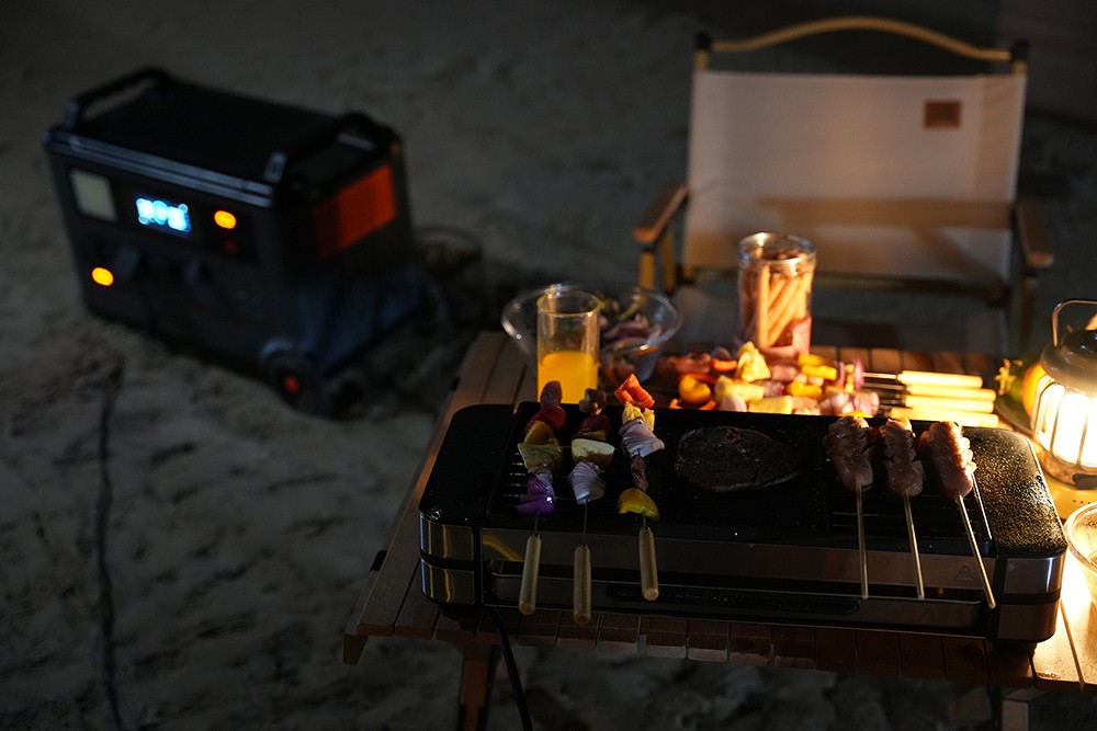 Blackview Oscal PowerMax 6000 6000W Rugged Power Station, 3600Wh to 57600Wh LiFePO4 Battery, 14 Outlets, 120V/240V Dual Voltage Output, 3500+ Life Circle, Smart APP Control, 5 LED Light Modes, Morse Code Signal