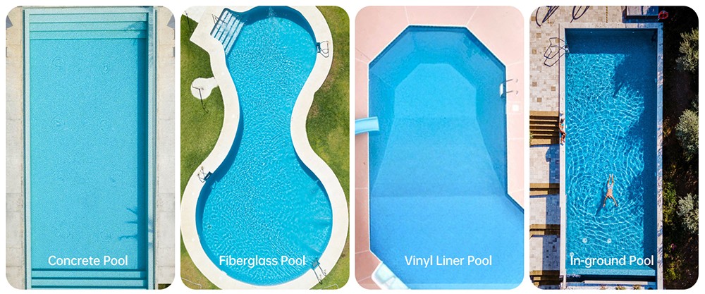 SEAUTO Crab Kabelloser Poolroboter, bis zu 2,5 Stunden Laufzeit, 3,5 l großer Filterkorb, Wandklettern, Wasserlinienreinigung, 2,5 Stunden Schnellladung, geeignet für 185,8 m² große Flächen