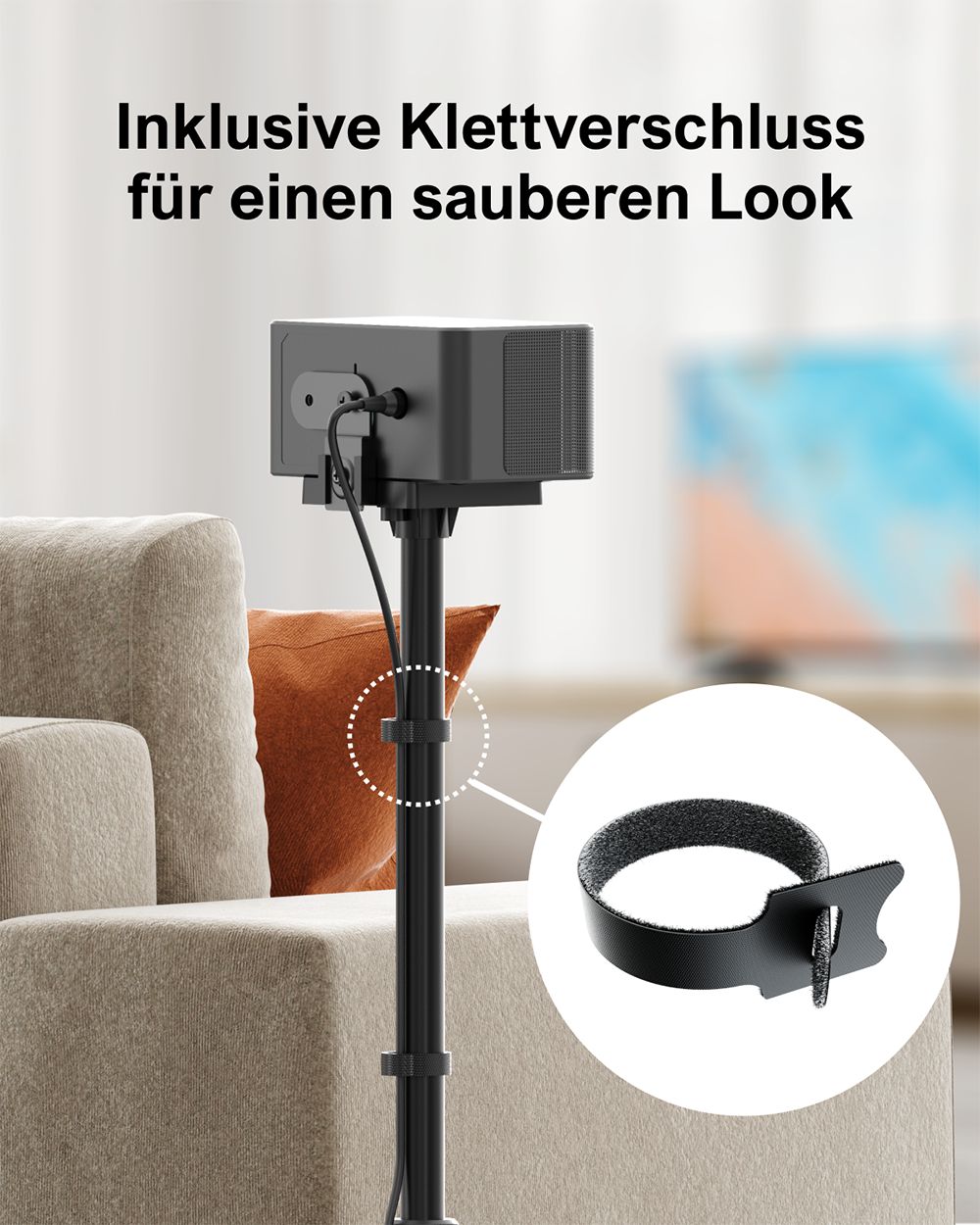 Ultimea Steady 300 Lautsprecherständer, kompatibel mit der Poseidon-Serie