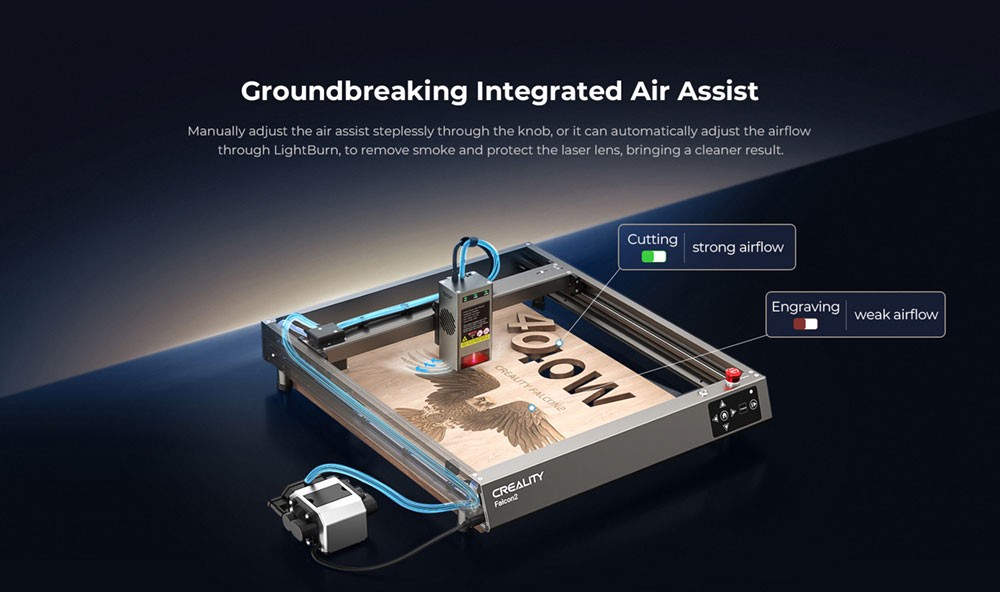 Creality Falcon2 40W Laser Engraver Cutter