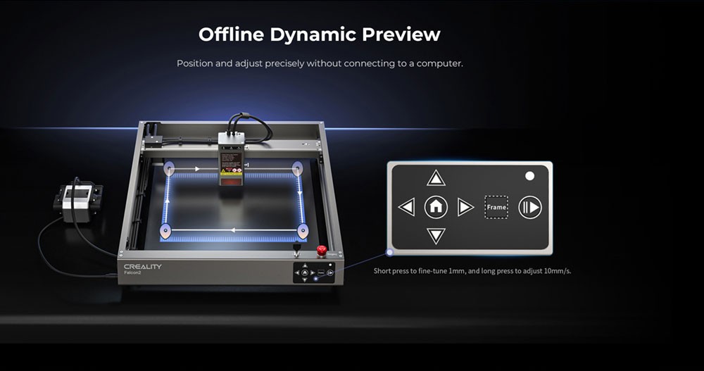 Creality Falcon2 40W Laser Engraver Cutter