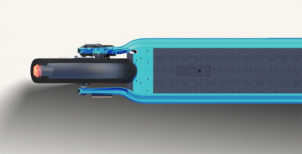 Atomi E20 Electric Scooter 8.5 inch Air Tire 250W Motor (Max Output 500W) 36V 7.5Ah Battery 30km Range Dual Brake 120kg