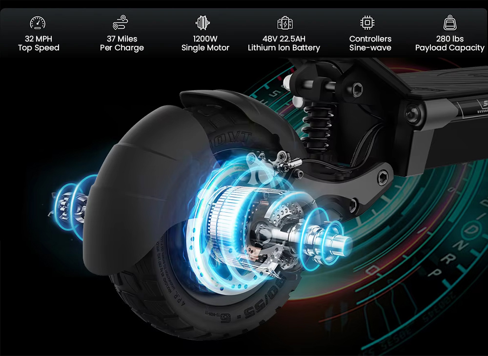 YUME SWIFT Electric Scooter, 10