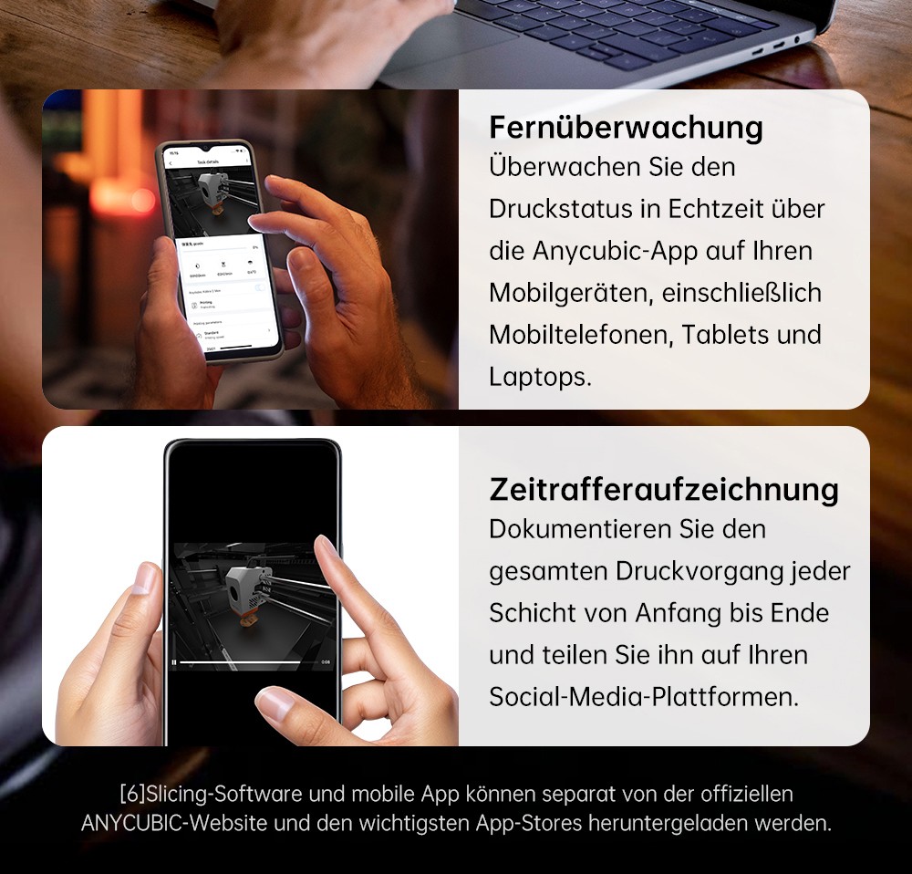 ANYCUBIC KOBRA S1 COMBO 3D-Drucker, lebendiger 8-Farben-Druck, 600 mm/s ultraschnelle Geschwindigkeit, automatische Nivellierung, 320 °C Hotend, 44 dB ultraleise, CoreXY-Konstruktion, 250 x 250 x 250 mm