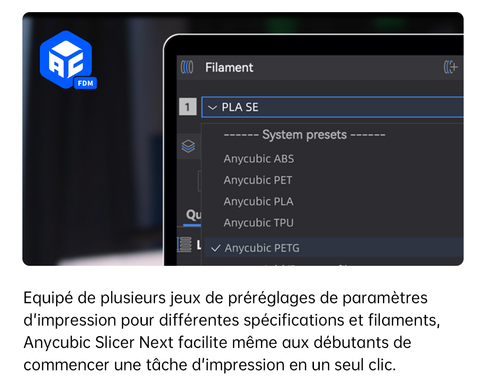 Imprimante 3D ANYCUBIC KOBRA S1 COMBO, impression 8 couleurs éclatantes, vitesse ultra-rapide de 600 mm/s, mise à niveau automatique, tête d'impression 320 °C, ultra-silencieuse 44 dB, construction CoreXY, 250 x 250 x 250 mm