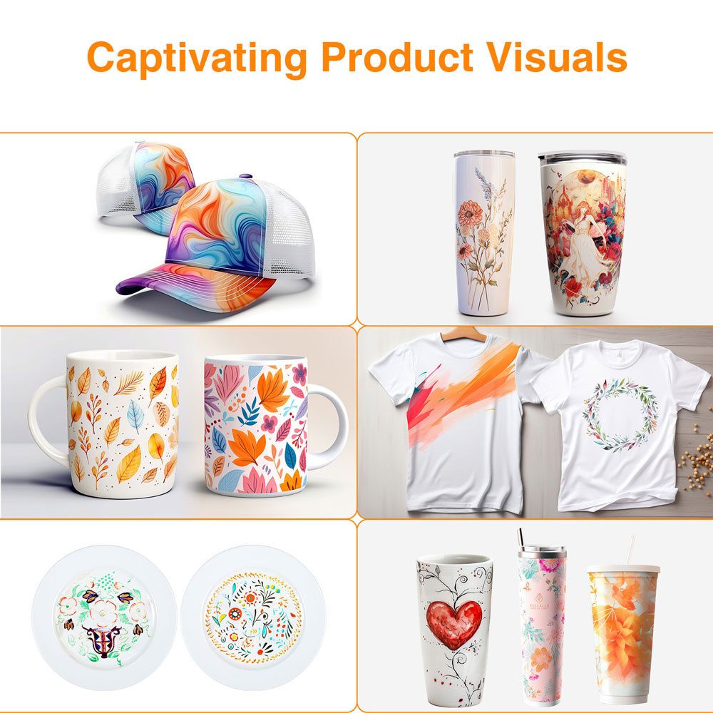 Mecpow MP3881 15in*15in Heat Press Machine 8in1, 30oz Large Capacity, Dual-Tube Heating, Precise Digital Control, 360° Swing Design