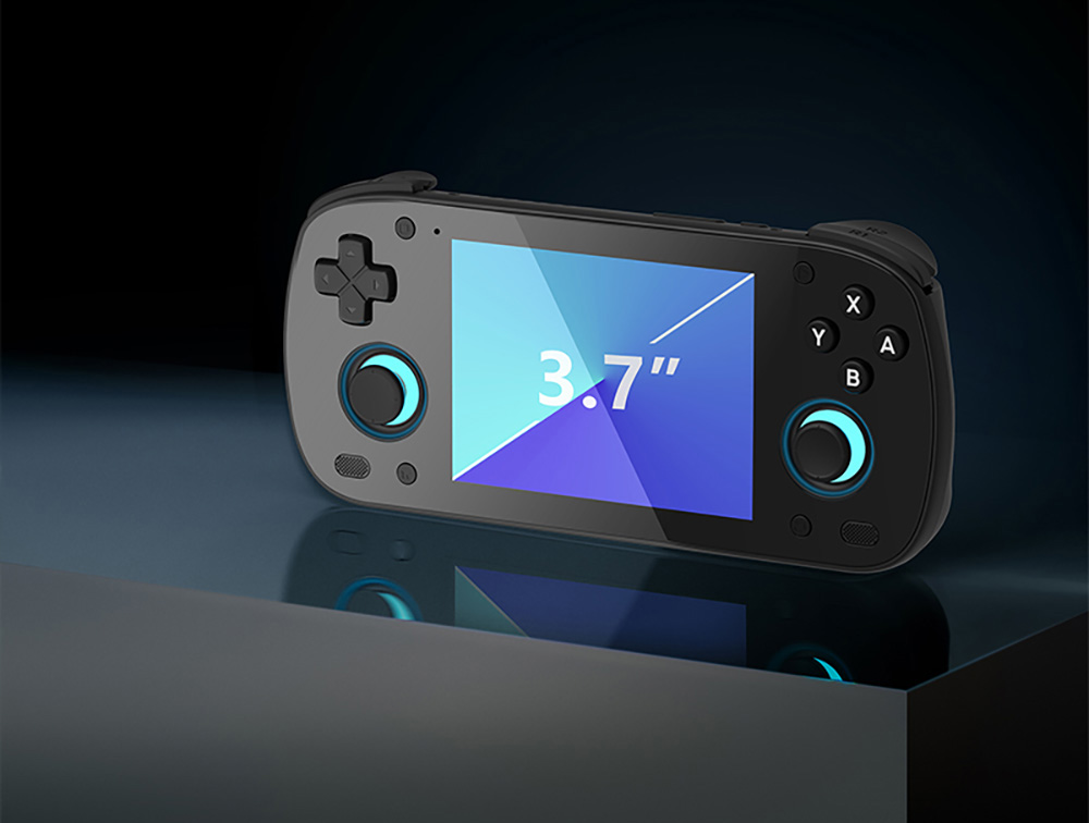 Retroid Pocket MINI Game Console, 3.7-inch 1280*960 AMOLED Screen, 6GB LPDDR4x RAM 128GB UFS 3.1 Storage, Android 10, 4000mAh Battery, WiFi 6 Bluetooth 5.1, Active Cooling