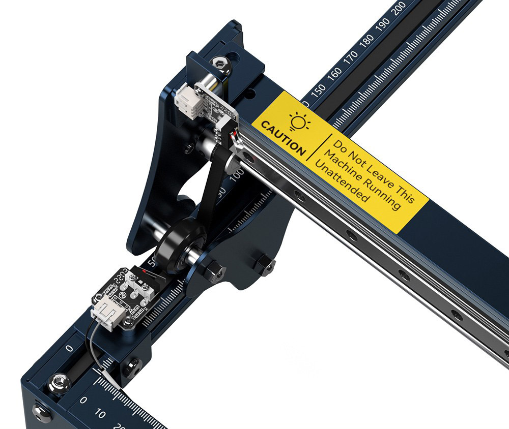 SCULPFUN S30 Pro Max 20W Laser Engraver Cutter, Automatic Air-assist, 0.08x0.1mm Laser Focus, 32-bit Motherboard, Replaceable Lens, 410x400mm, Expandable 935x905mm