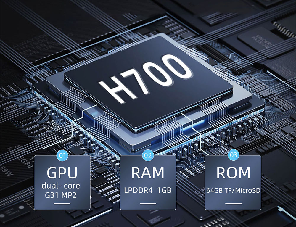 ANBERNIC RG35XX H Game Console 32GB+128GB 10000+ Games - Black