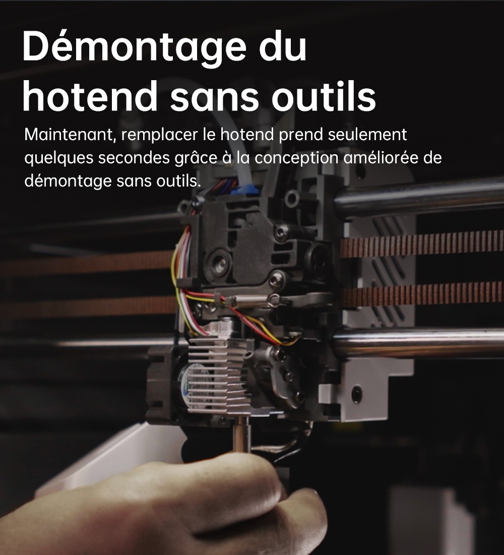 Imprimante 3D ANYCUBIC KOBRA S1 COMBO, impression 8 couleurs éclatantes, vitesse ultra-rapide de 600 mm/s, mise à niveau automatique, tête d'impression 320 °C, ultra-silencieuse 44 dB, construction CoreXY, 250 x 250 x 250 mm