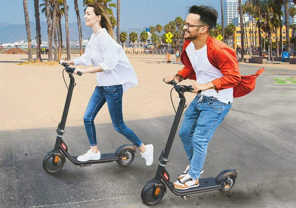 Atomi E20 Electric Scooter 8.5 inch Air Tire 250W Motor (Max Output 500W) 36V 7.5Ah Battery 30km Range Dual Brake 120kg