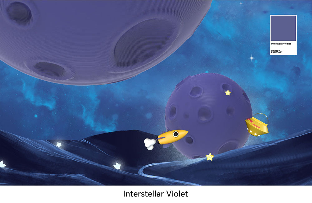 Refurbished 4kg Anycubic Pantone PLA Filament - Peach Fuzz, Interstellar Violet, Spring Leaf, Tropical Turquoise