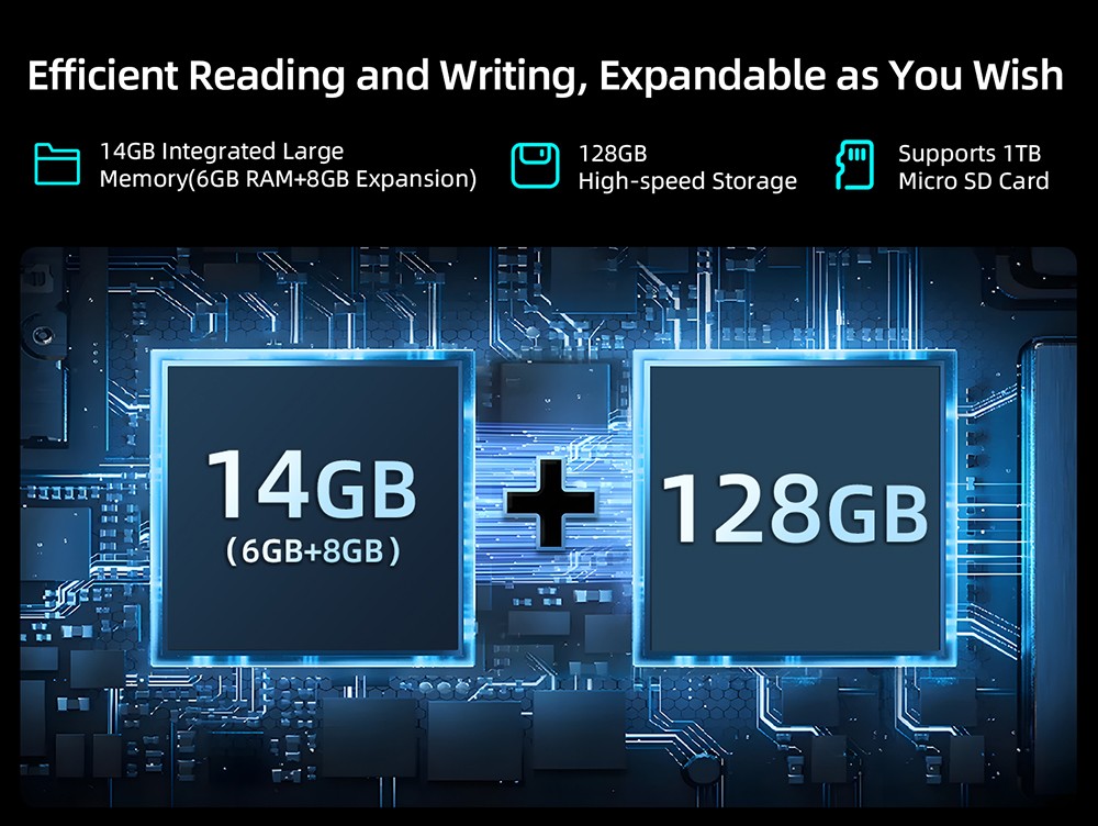 BMAX I10 S Pro Rugged Tablet, 10.1 inch 1920*1200 IPS Touchscreen, UNISOC T616 8 Cores Max 2.0GHz, 14GB RAM (6GB +8GB Expansion) 128GB ROM, Android 14, 2.4/5GHz WiFi Bluetooth 5.0, 13MP+5MP Camera, 10000mAh Battery, GPS/Galileo/GLONASS/BDS, 4G LTE