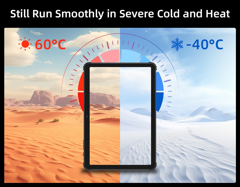 BMAX I10 S Pro Rugged Tablet, 10.1 inch 1920*1200 IPS Touchscreen, UNISOC T616 8 Cores Max 2.0GHz, 14GB RAM (6GB +8GB Expansion) 128GB ROM, Android 14, 2.4/5GHz WiFi Bluetooth 5.0, 13MP+5MP Camera, 10000mAh Battery, GPS/Galileo/GLONASS/BDS, 4G LTE