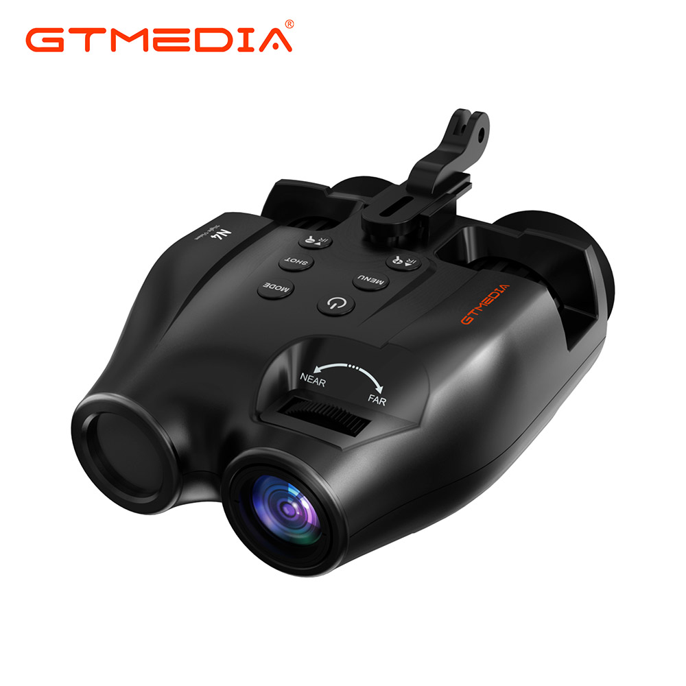 GTMEDIA N4 Night Vision Binoculars, 1.54-inch HD Screen, 1920*1080 30FPS, 5x Zoom, 7 Levels IR, 300m Night Vision, 2000mAh Battery