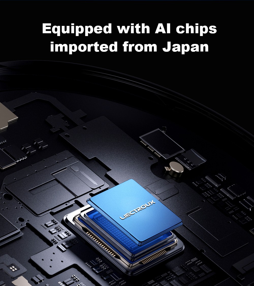 Liectroux M70 Pro Lidar Robot Vacuum Cleaner with Self-emptying Dustbin, Multi-floor Map Storage, 6500Pa Strong Suction, 3200mAh Battery, Max. 175min Runtime, Smart App & Voice Control, 3L Dust Bag, Black