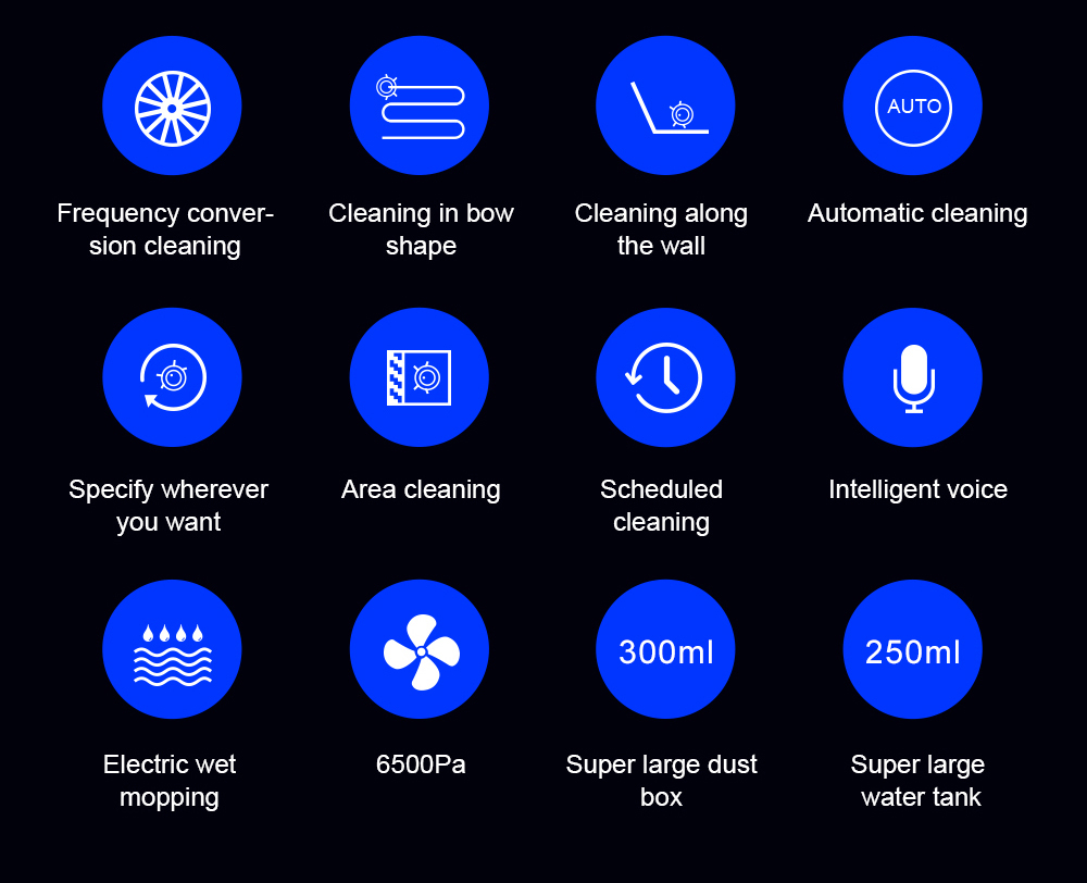 Liectroux M70 Pro Lidar Robot Vacuum Cleaner with Self-emptying Dustbin, Multi-floor Map Storage, 6500Pa Strong Suction, 3200mAh Battery, Max. 175min Runtime, Smart App & Voice Control, 3L Dust Bag, Black