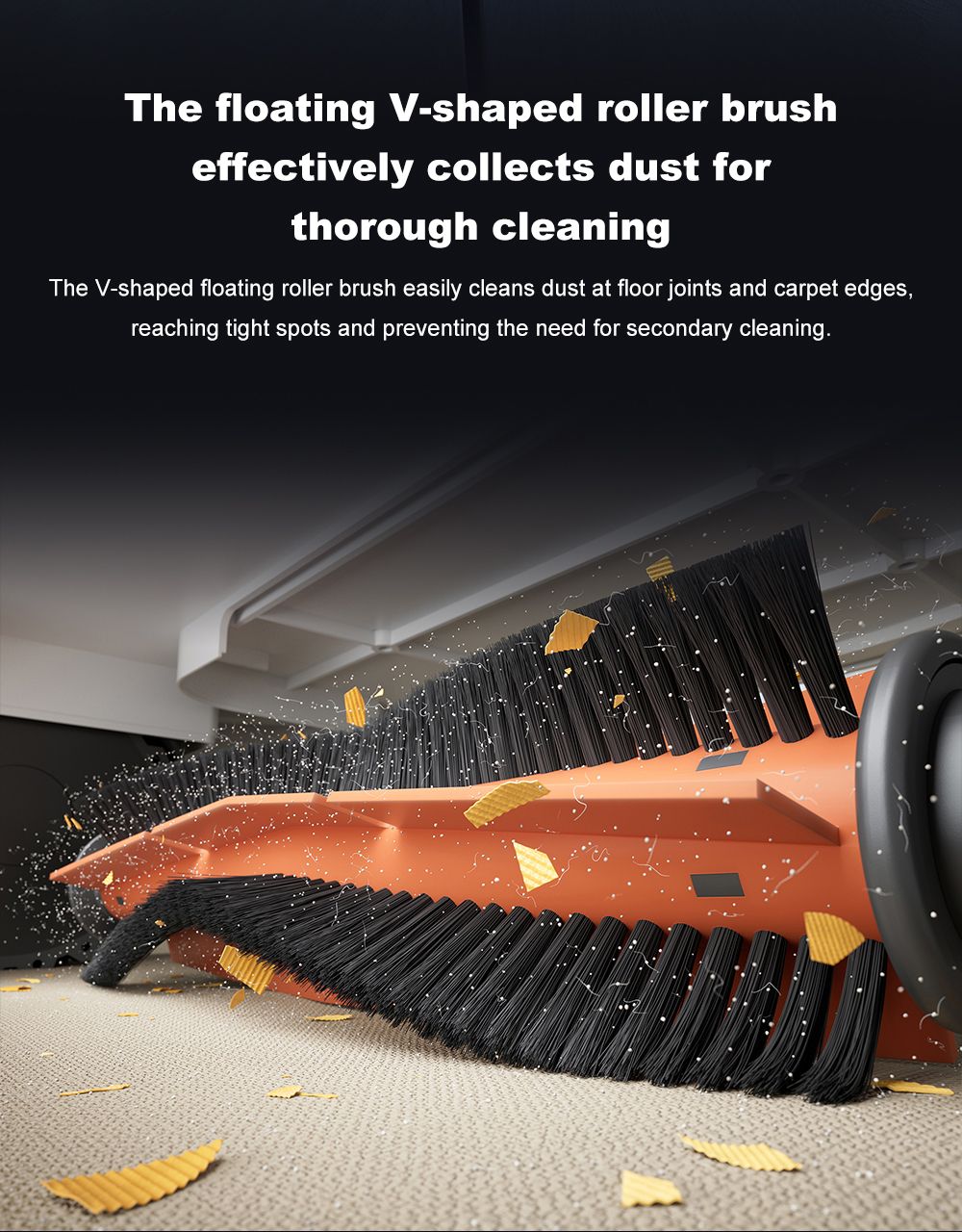 Liectroux M70 Pro Lidar Robot Vacuum Cleaner with Self-emptying Dustbin, Multi-floor Map Storage, 6500Pa Strong Suction, 3200mAh Battery, Max. 175min Runtime, Smart App & Voice Control, 3L Dust Bag, Black