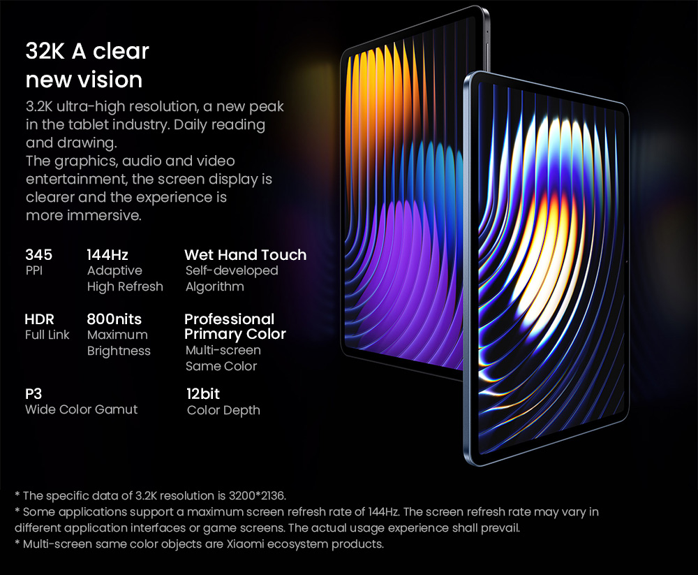 Xiaomi Pad 7 Pro Tablet Chinese Version, 11.2 inch 3200*2136 Screen, Snapdragon 8s 8 Core Max 3.0GHz, 8GB RAM 256GB ROM, 8850mAh Battery, WiFi 7, 50MP+32MP Camera - Green