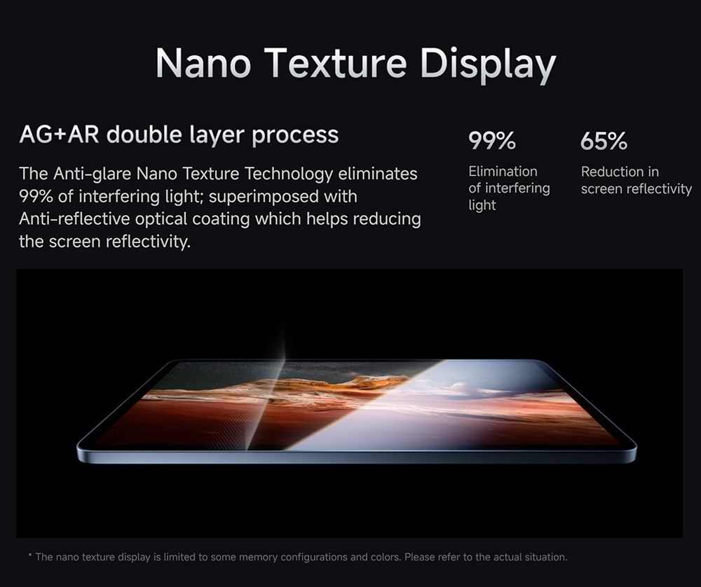 Xiaomi Pad 7 Tablet Chinese Version, 11.1 inch 3200*2136 Screen, Snapdragon 7 8 Core Max 2.8GHz, 12GB RAM 256GB ROM, 13MP+8MP Camera, 8850mAh Battery, WiFi 6E Bluetooth 5.4, Dolby Atmos - Black