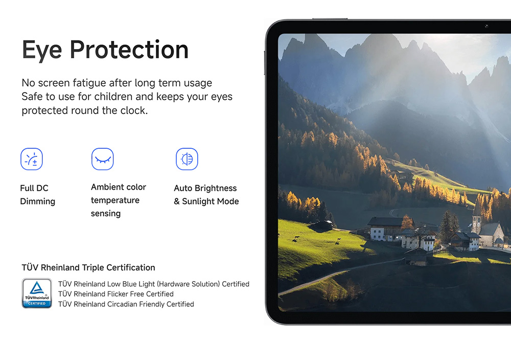 Xiaomi Pad 7 Tablet Chinese Version, 11.1 inch 3200*2136 Screen, Snapdragon 7 8 Core Max 2.8GHz, 8GB RAM 256GB ROM, 13MP+8MP Camera, 8850mAh Battery, WiFi 6E Bluetooth 5.4, Dolby Atmos - Green