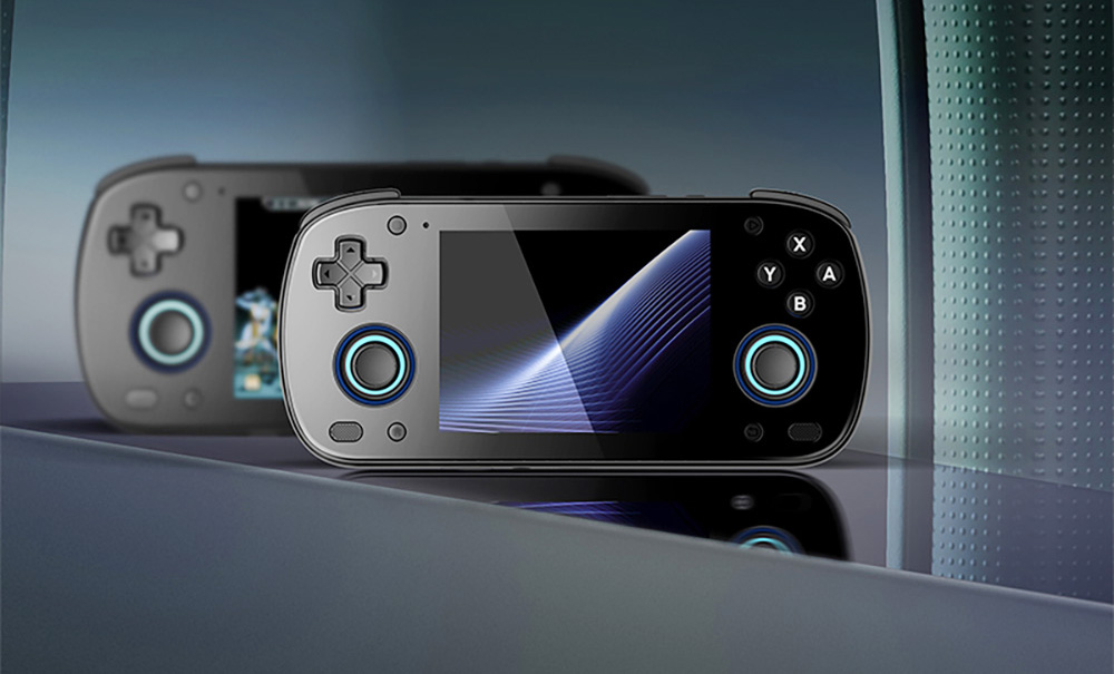 Retroid Pocket MINI Game Console, 3.7-inch 1280*960 AMOLED Screen, 6GB LPDDR4x RAM 128GB UFS 3.1 Storage, Android 10, 4000mAh Battery, WiFi 6 Bluetooth 5.1, Active Cooling