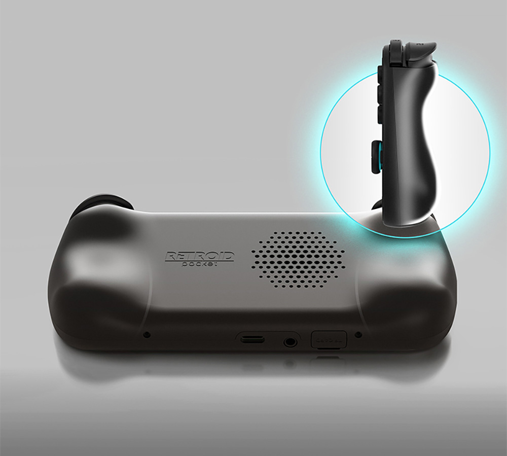 Retroid Pocket MINI Game Console, 3.7-inch 1280*960 AMOLED Screen, 6GB LPDDR4x RAM 128GB UFS 3.1 Storage, Android 10, 4000mAh Battery, WiFi 6 Bluetooth 5.1, Active Cooling