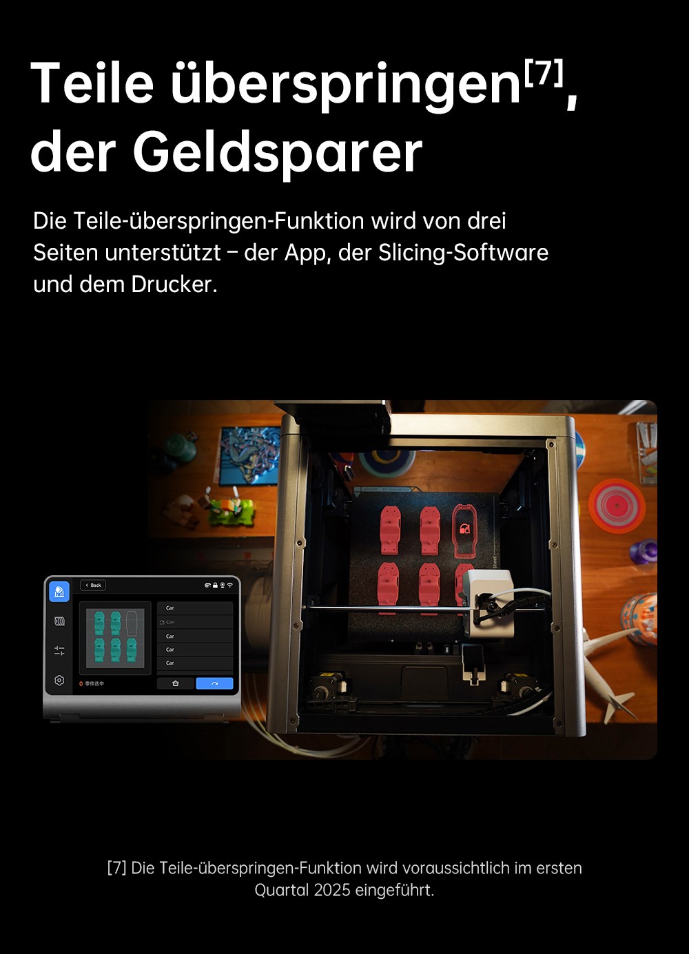 ANYCUBIC KOBRA S1 COMBO 3D-Drucker, lebendiger 8-Farben-Druck, 600 mm/s ultraschnelle Geschwindigkeit, automatische Nivellierung, 320 °C Hotend, 44 dB ultraleise, CoreXY-Konstruktion, 250 x 250 x 250 mm