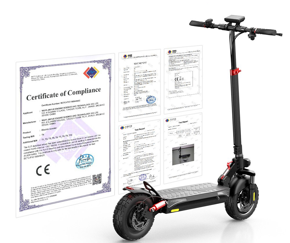 iScooter iX3 Folding Electric Scooter, 10