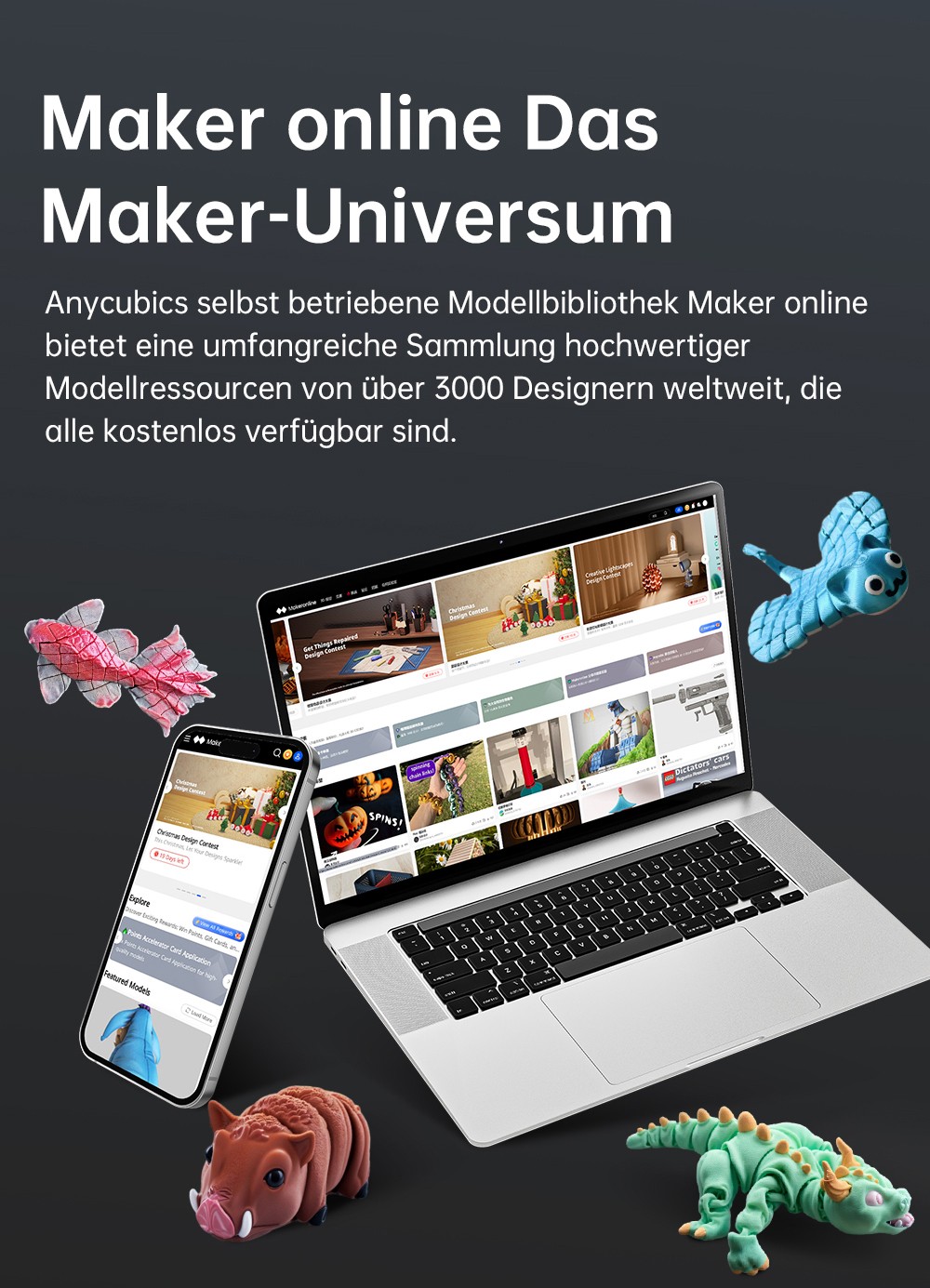 ANYCUBIC KOBRA S1 COMBO 3D-Drucker, lebendiger 8-Farben-Druck, 600 mm/s ultraschnelle Geschwindigkeit, automatische Nivellierung, 320 °C Hotend, 44 dB ultraleise, CoreXY-Konstruktion, 250 x 250 x 250 mm