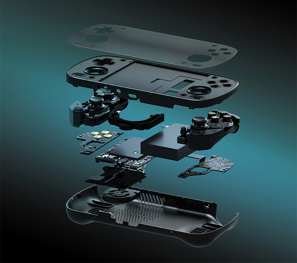 Retroid Pocket MINI Game Console, 3.7-inch 1280*960 AMOLED Screen, 6GB LPDDR4x RAM 128GB UFS 3.1 Storage, Android 10, 4000mAh Battery, WiFi 6 Bluetooth 5.1, Active Cooling