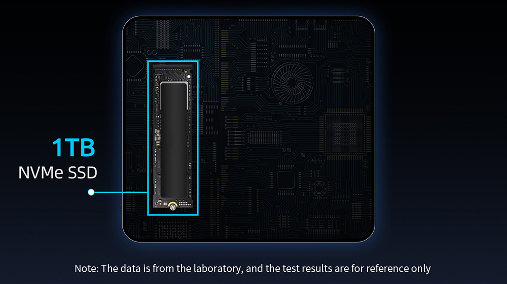 BMAX B9 Power Mini PC, Intel Core i9-12900H 14 cœurs Max 5,0 GHz, 32 Go de RAM 1 To SSD, DP+HDMI+Type-C Triple écran 4K, prise en charge HDR dynamique, WiFi 6 Bluetooth 5.2, 2*USB 3.2 2*USB 2.0 1*RJ45 1*prise casque 3,5 mm
