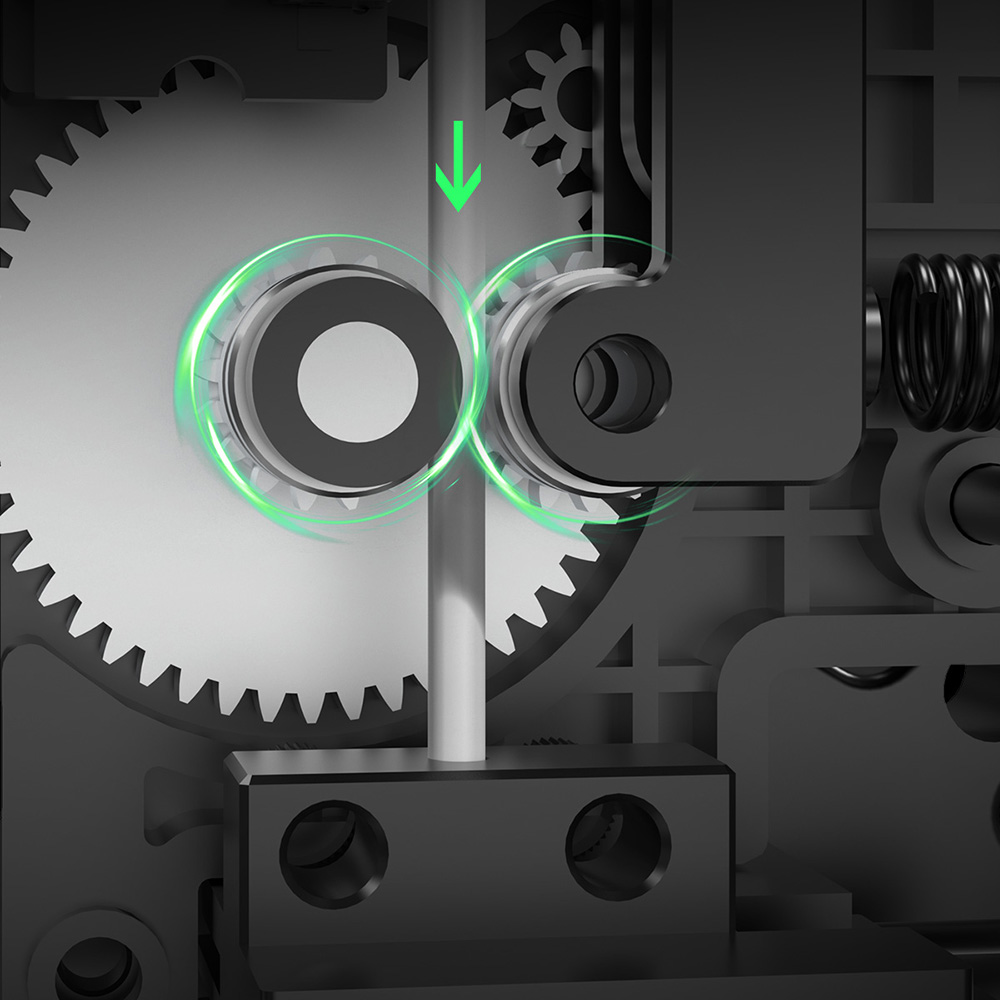 Artillery Sidewinder X4 Plus S1 3D Printer, 300*300*400mm, 500mm/s Print Speed, 300℃ High-temp Printing, XY-Metal Linear Guide Rail, Auto Levelling, 8000 rpm Efficient Cooling Fans