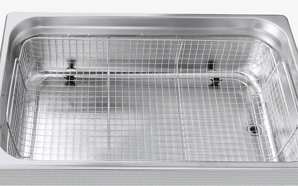 Geekbes 22L Ultrasonic Cleaner with Mechanical Knob, 480W Ultrasonic Power, 500W Heating Power, Adjustable Time/Temperature, Automatic Thermostat Function