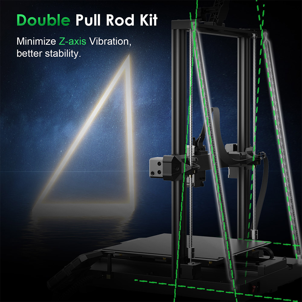 Artillery Sidewinder X4 Plus Imprimante 3D, 300*300*400mm, vitesse d'impression 500mm/s, impression haute température 300℃, rail de guidage linéaire XY-Metal, mise à niveau automatique, ventilateurs de refroidissement efficaces 8000 tr/min